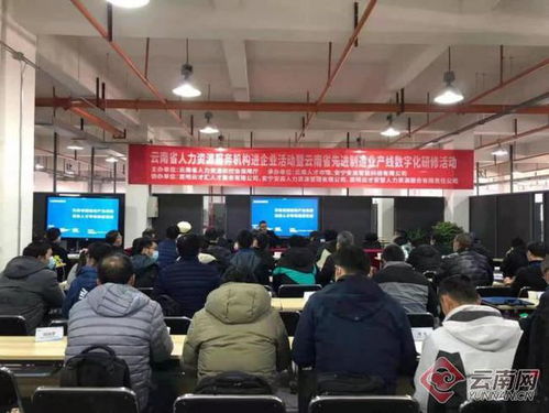云南省人力资源服务机构进企业活动在安宁举办